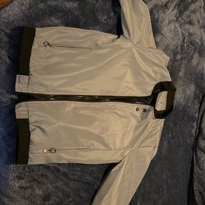 Gray bomber jacket NWOT